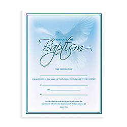Baptism Bulletins
