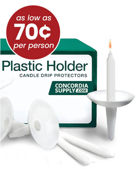 Plastic Holders - As Low As 70 cents per person