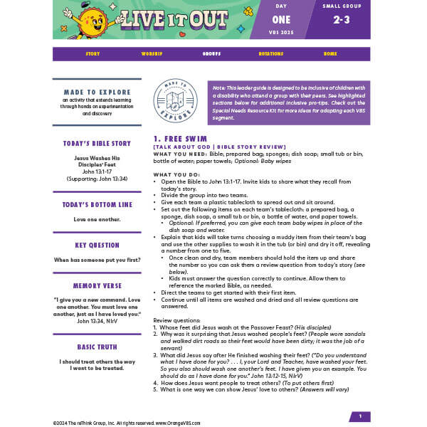 Live It Out VBS 2025