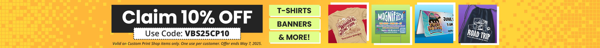 Claim 10% off with code VBS25CP10