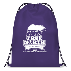 True North Drawstring Bags