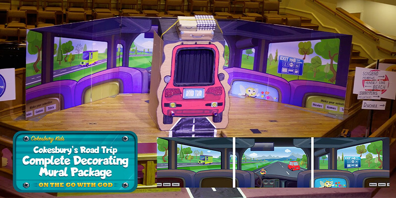 Decorating Mural - Road Trip