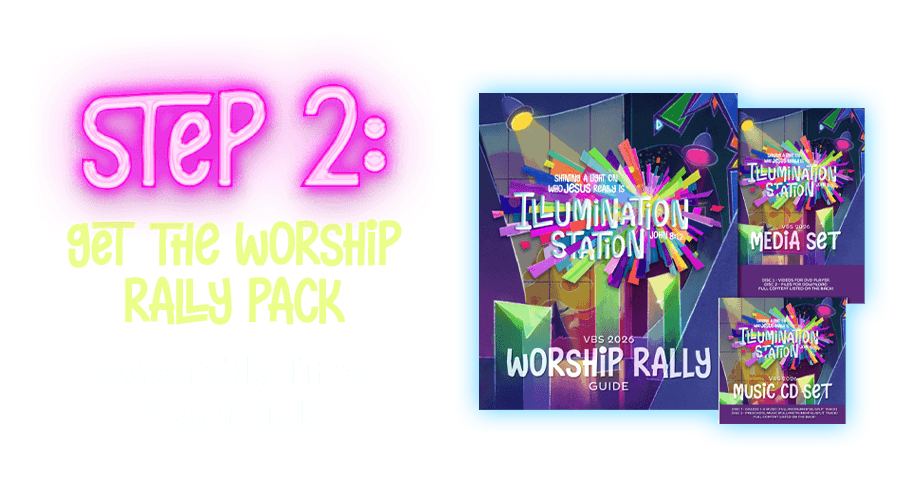 Step 2 - Get the Worship Rally Pack