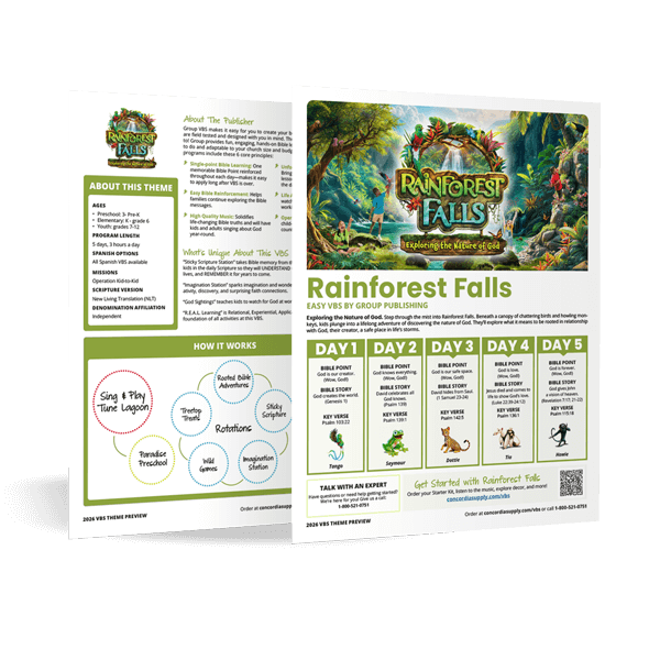 Rainforest Falls Theme Preview